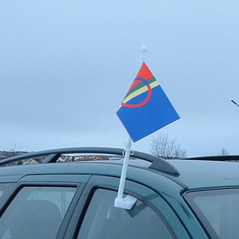 Sameflagg til bil