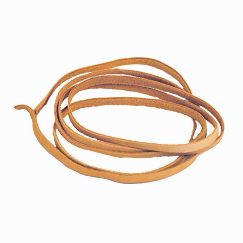 4 mm smale remser reinskinn- Pris pr stk